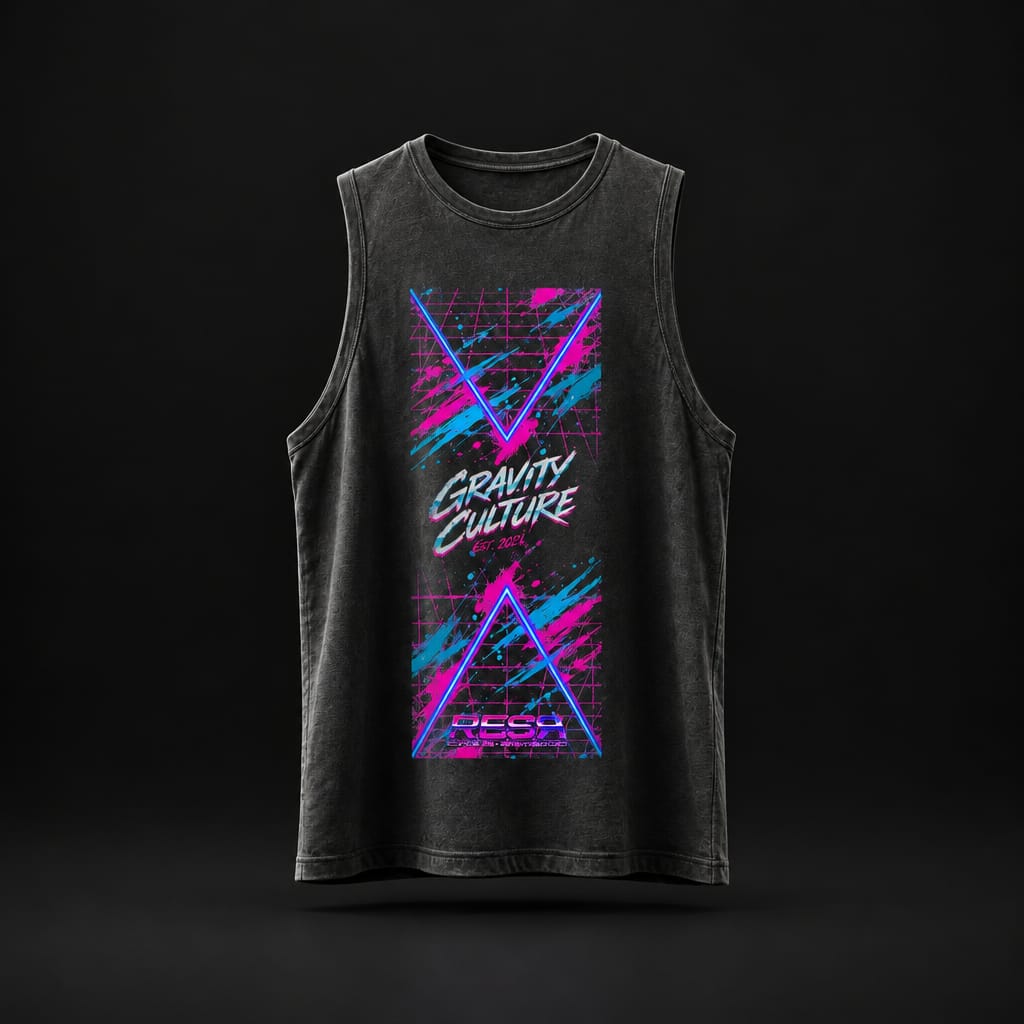Gravity Culture Ribbed Tank Top
