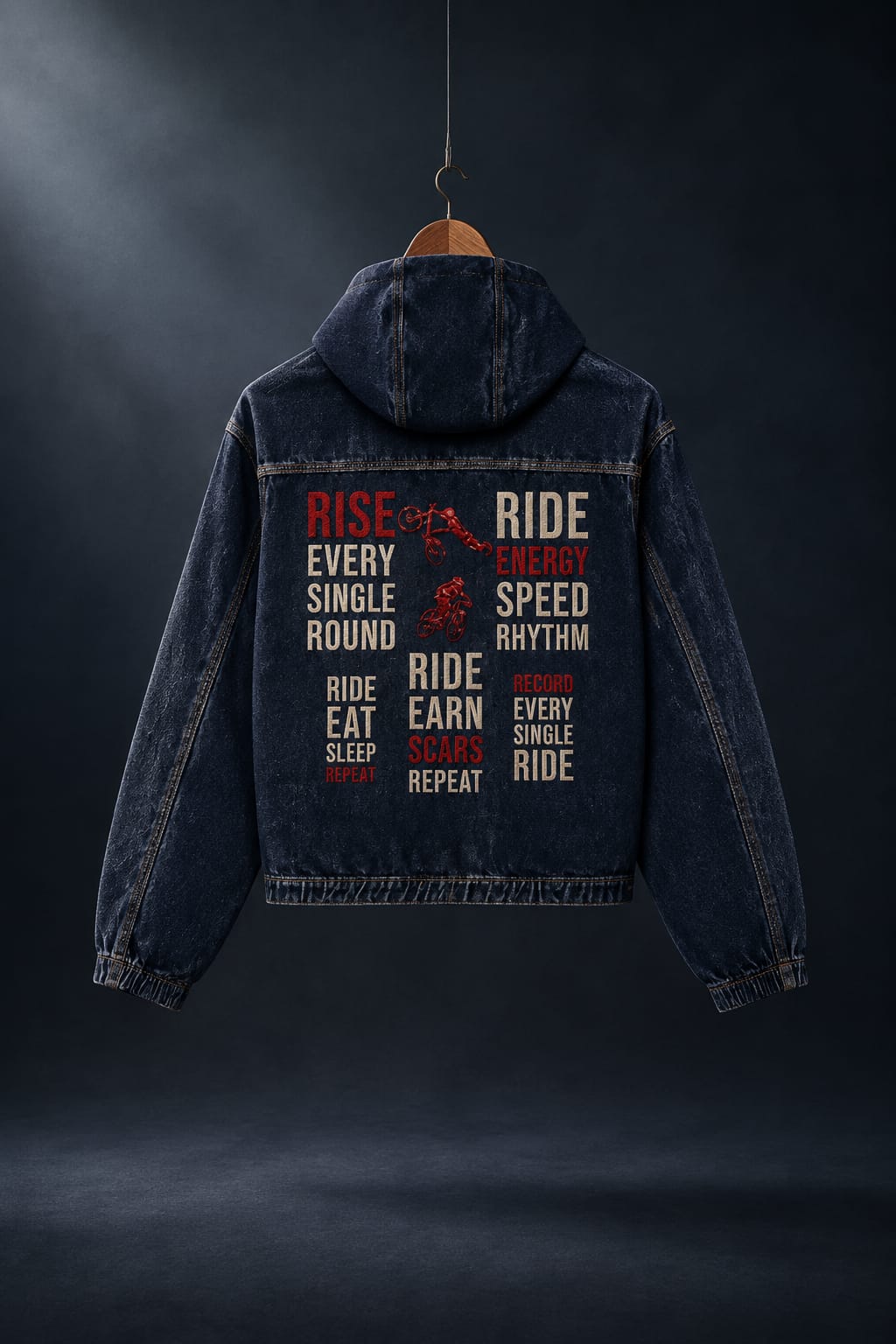 RESR DENIM ZIP SET