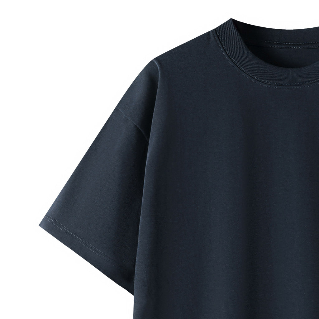 Basic T-Shirt dunkel