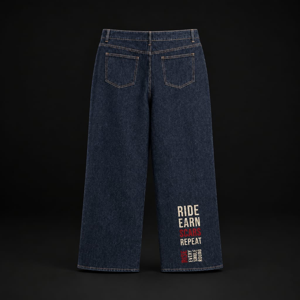 RESR DENIM ZIP SET
