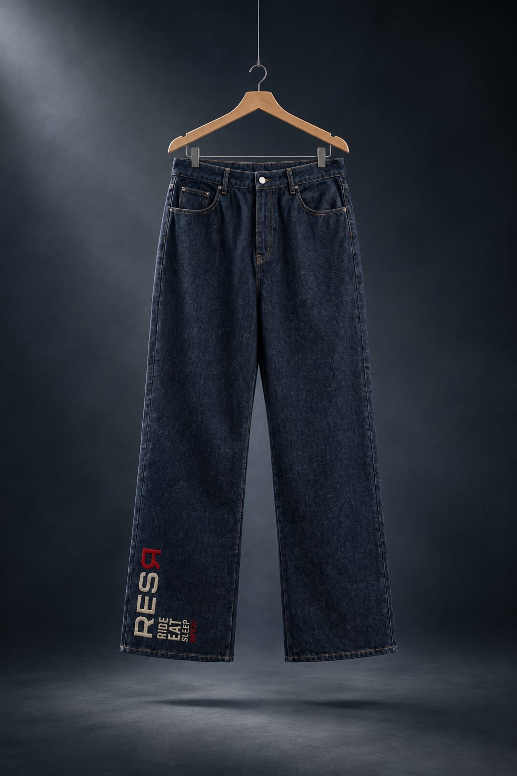 RESR DENIM ZIP SET