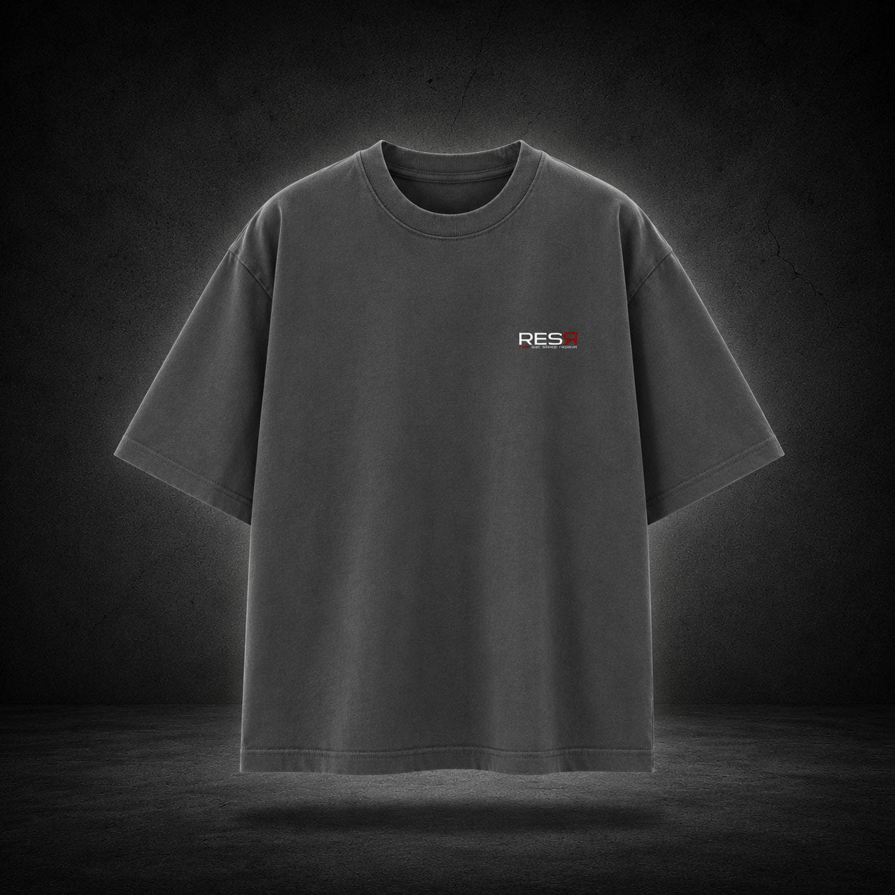 ancor heavy shirt grey / small logo