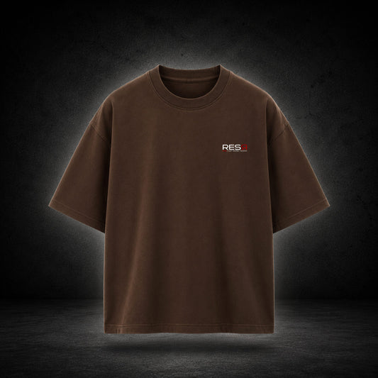 Anchor drop shoulder small logo