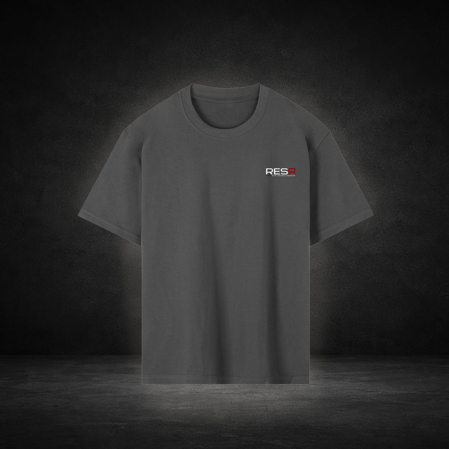 Anchor drop shoulder small logo