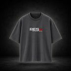 Anchor big logo drop shoulder shirt