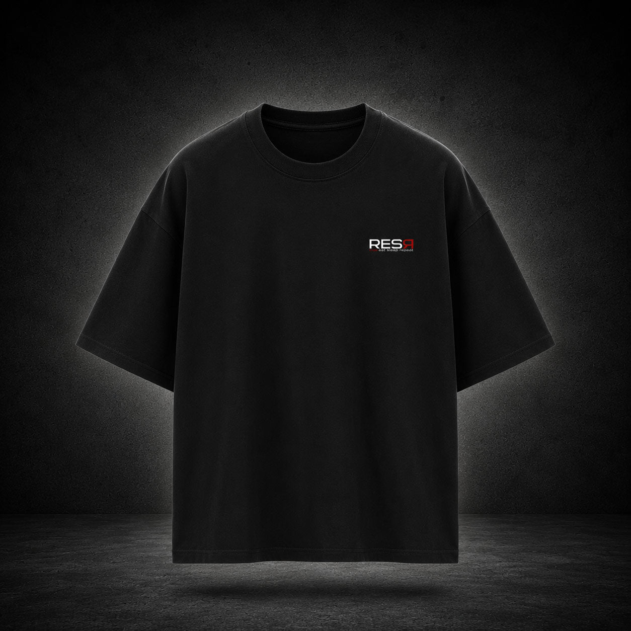 Anchor drop shoulder small logo