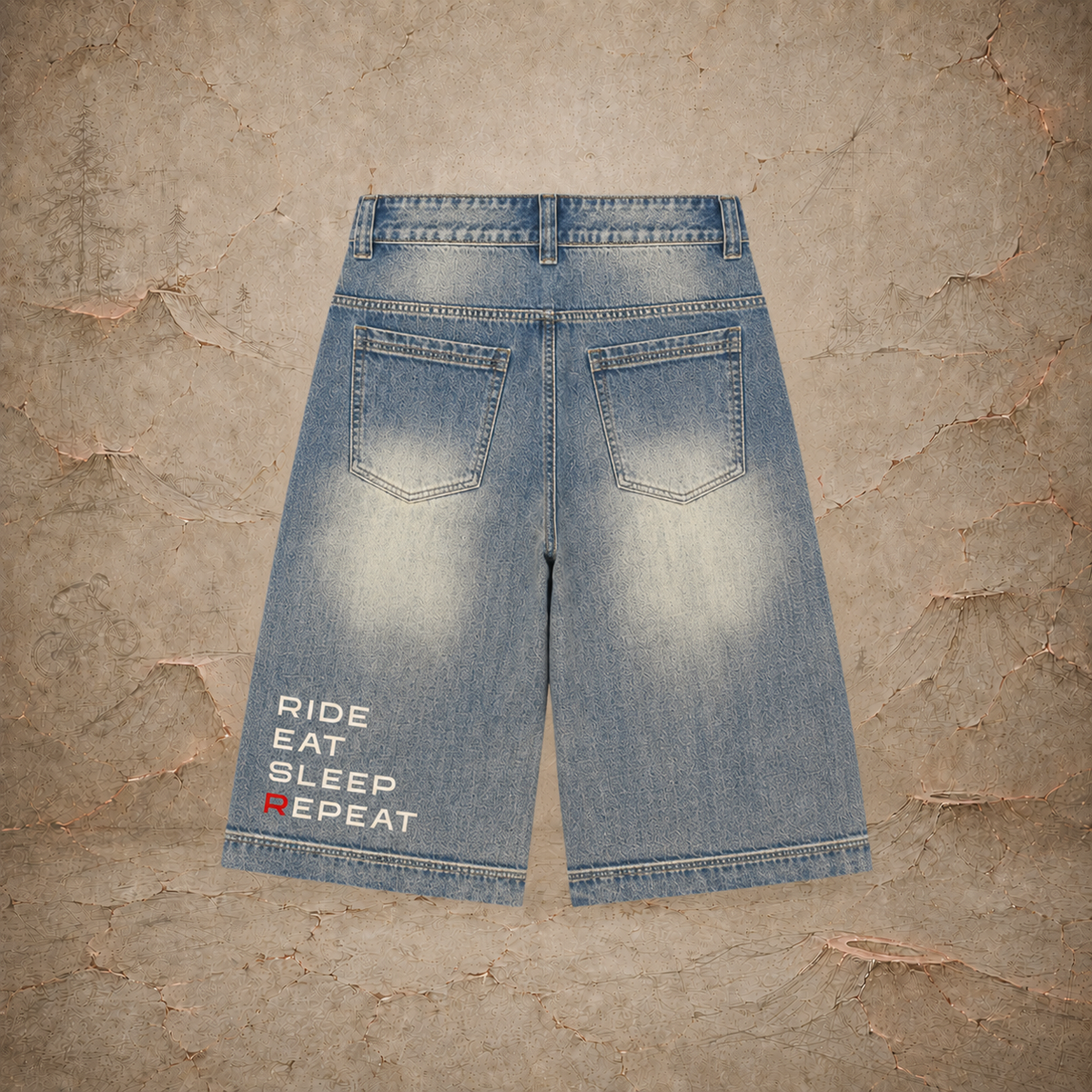 Basic Baggy Shorts Long