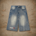 Basic Baggy Shorts Long