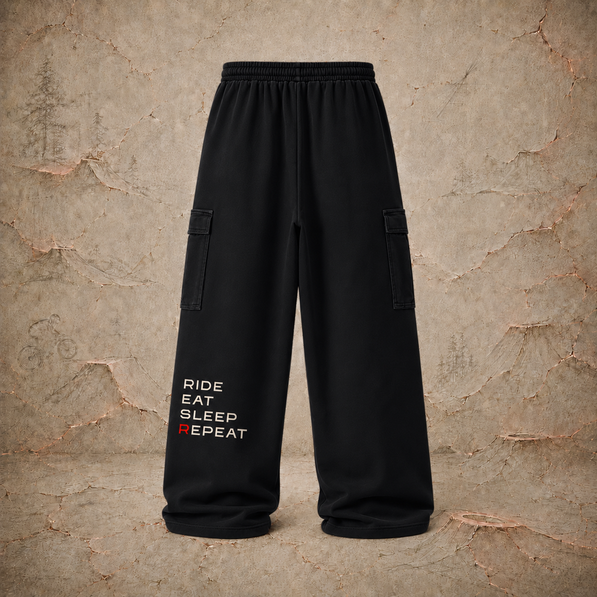 Basic Fleece Cargo Pants