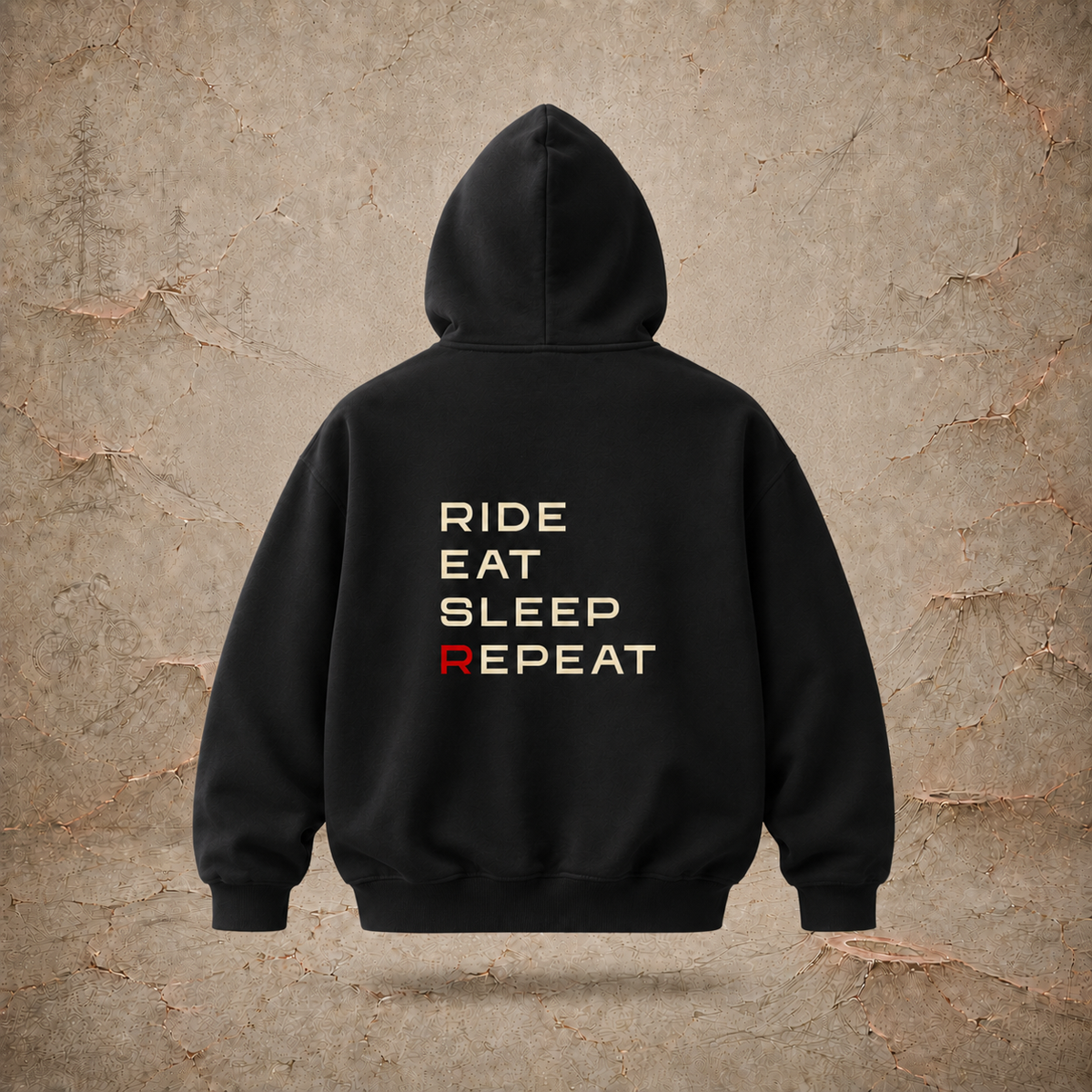 Basic Hoodie Dunkel