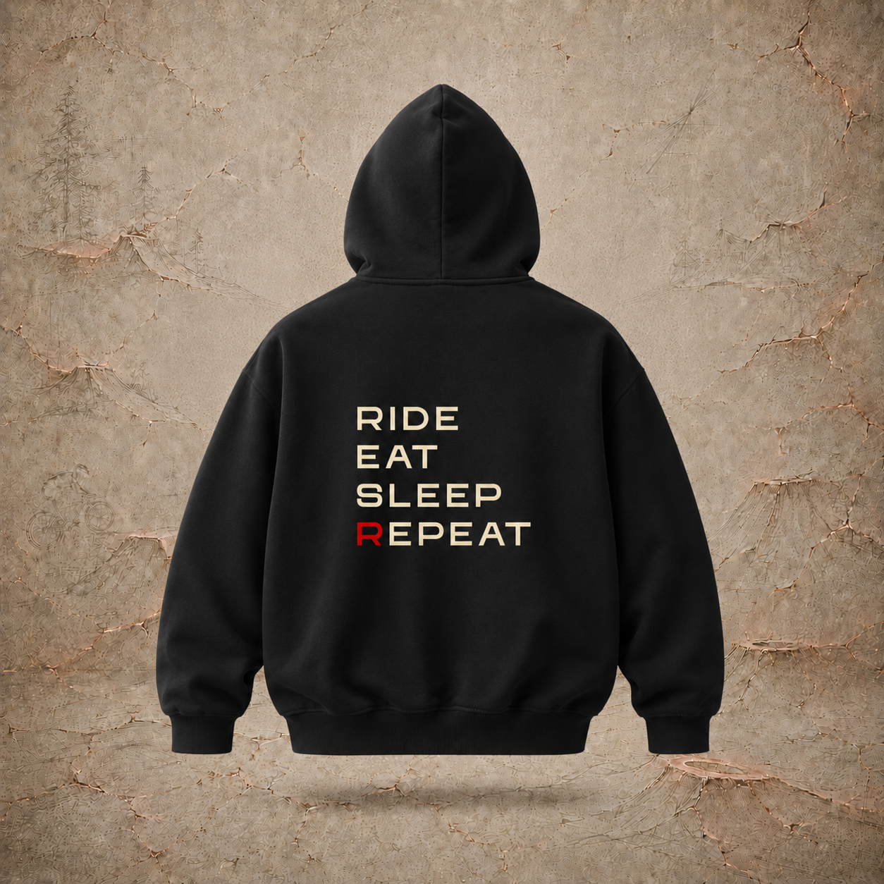 Basic Hoodie Dunkel