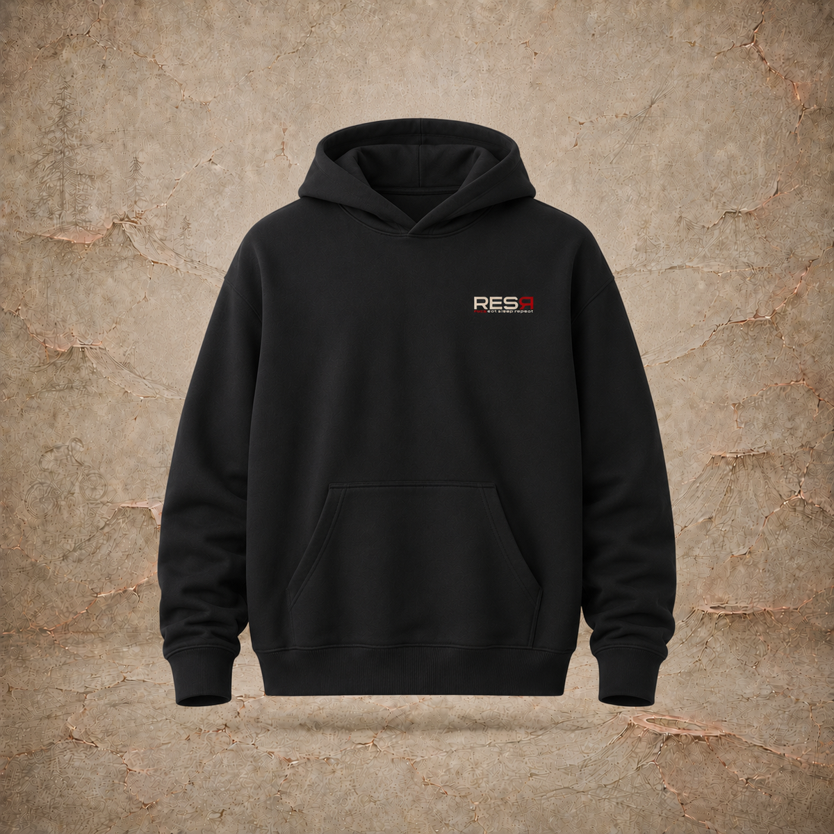 Basic Hoodie Dunkel