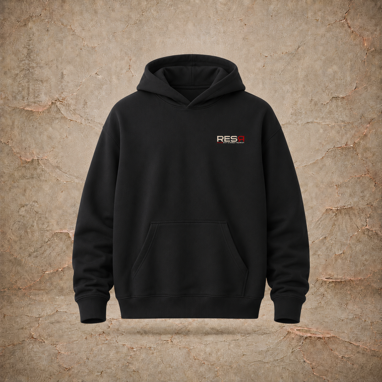 Basic Hoodie Dunkel