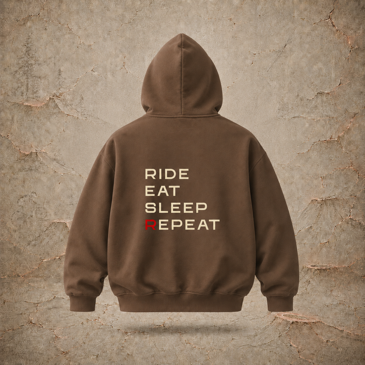 Basic Hoodie Dunkel