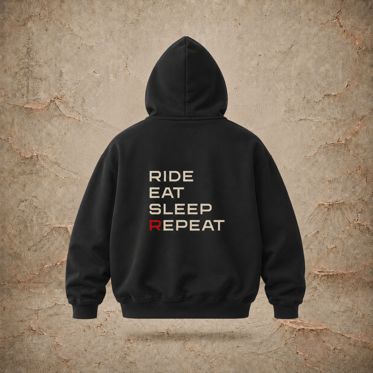 Basic Hoodie Dunkel