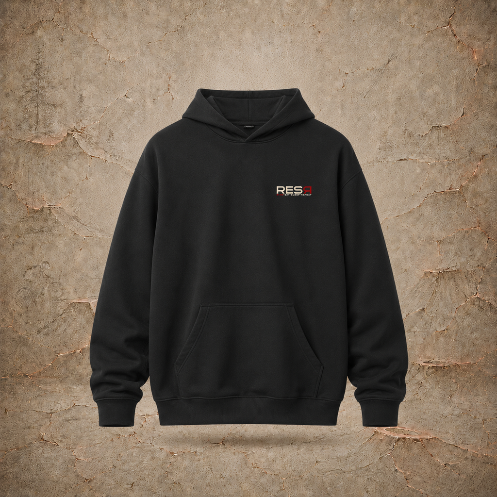 Basic Hoodie Dunkel