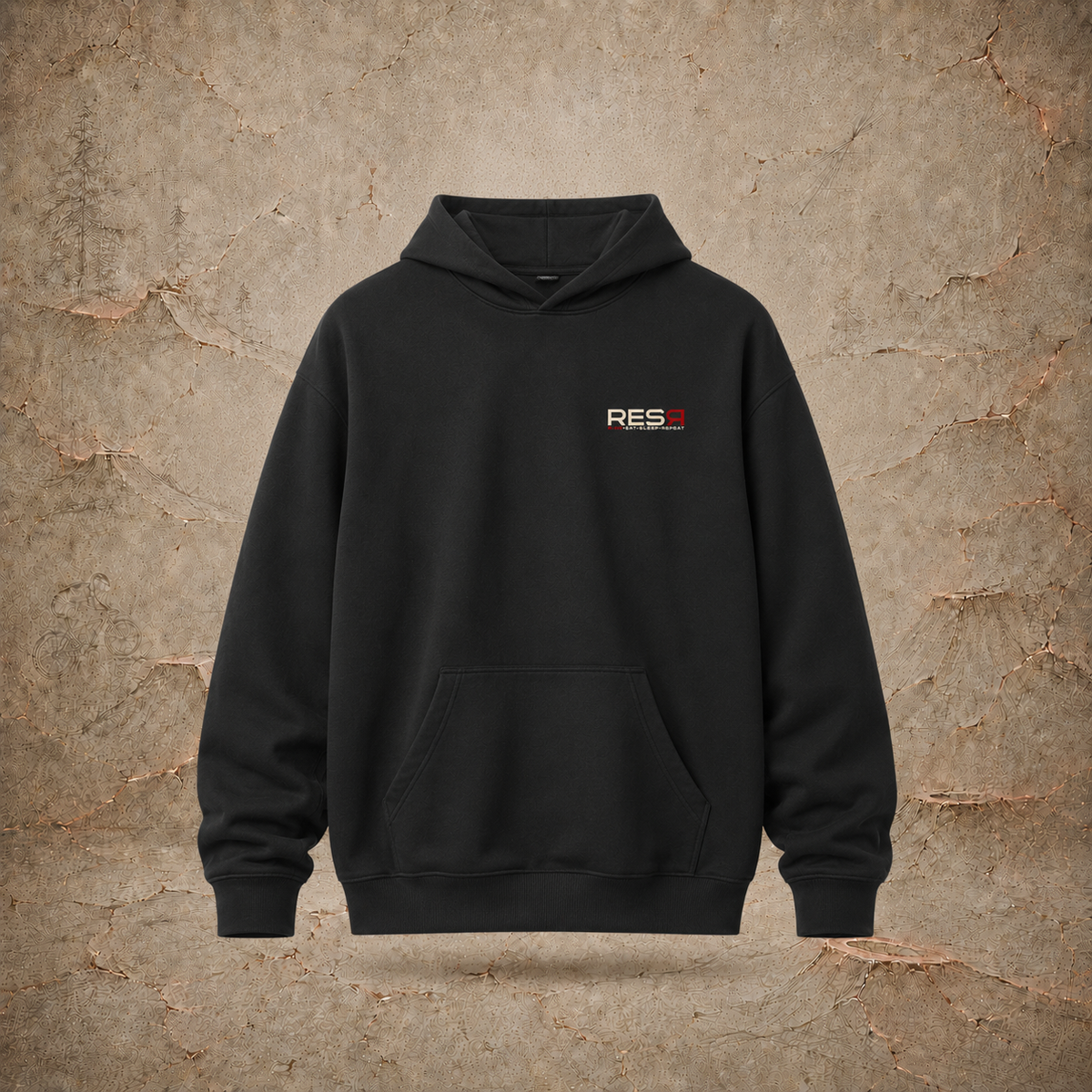 Basic Hoodie Dunkel