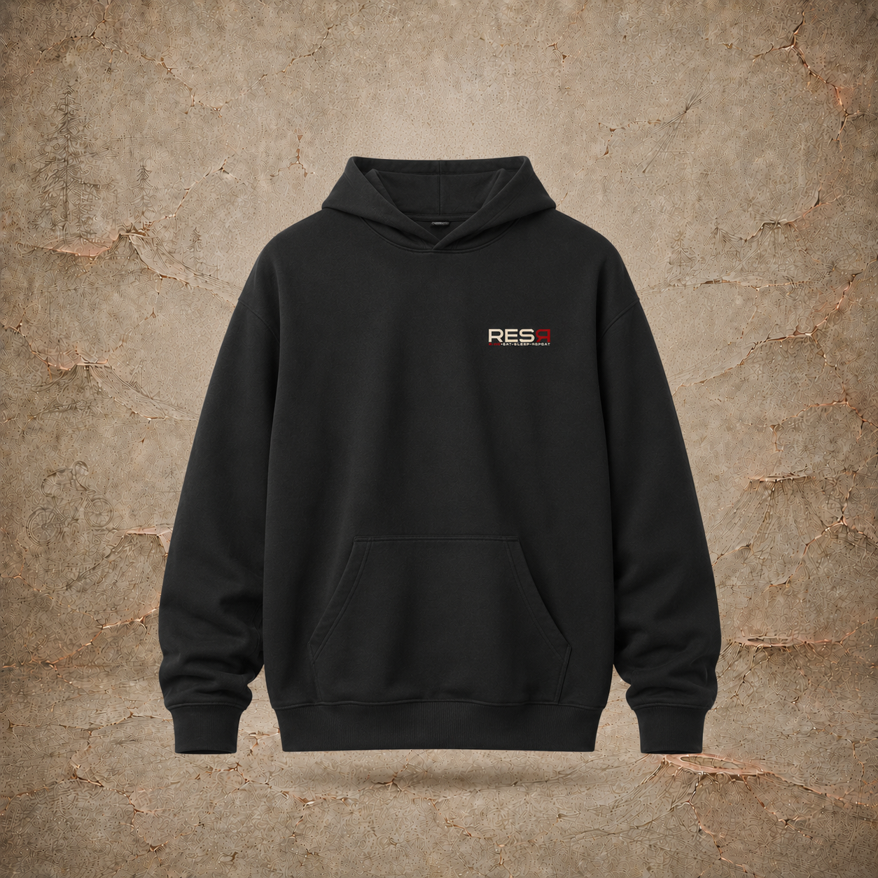 Basic Hoodie Dunkel