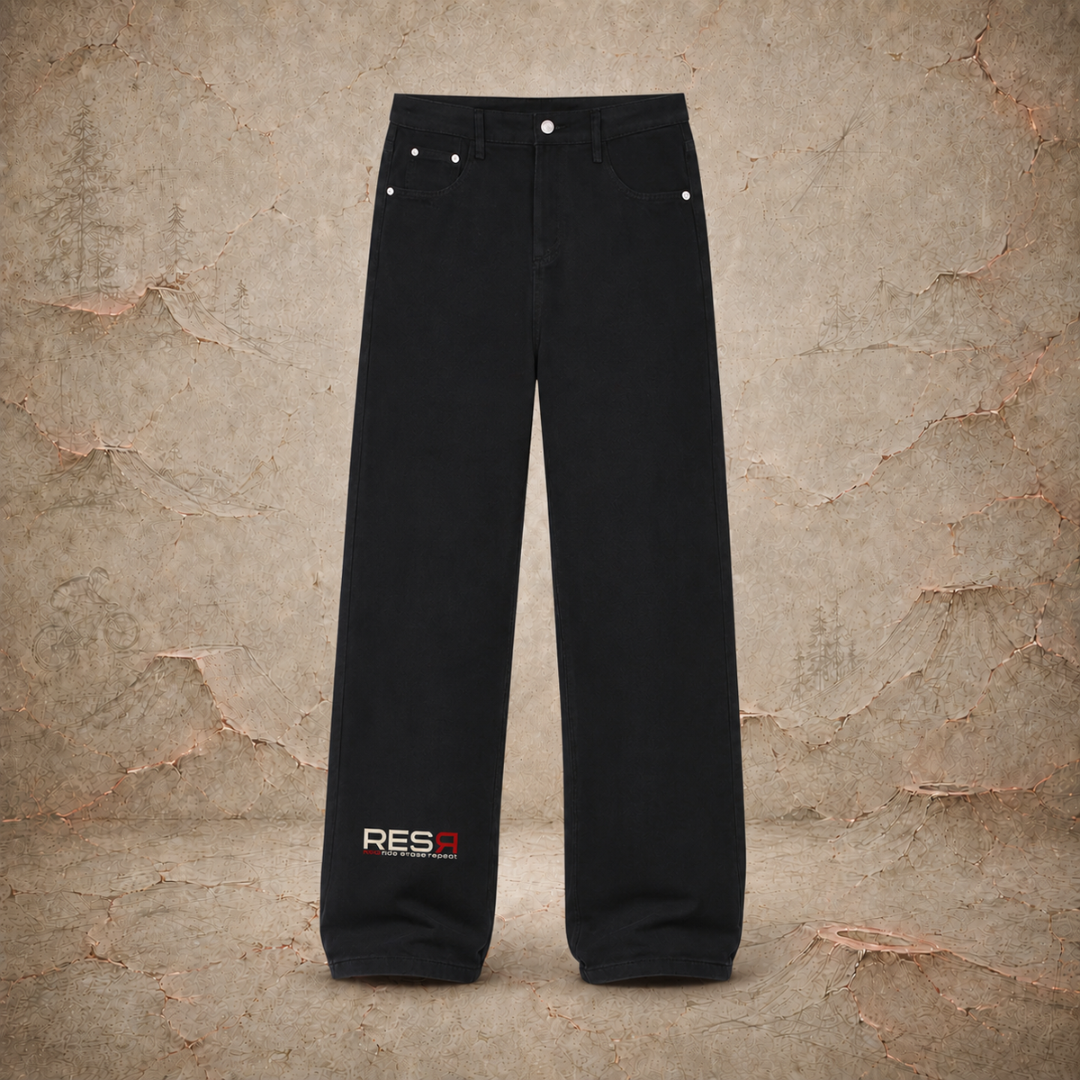 Basic Straight Leg Dunkel