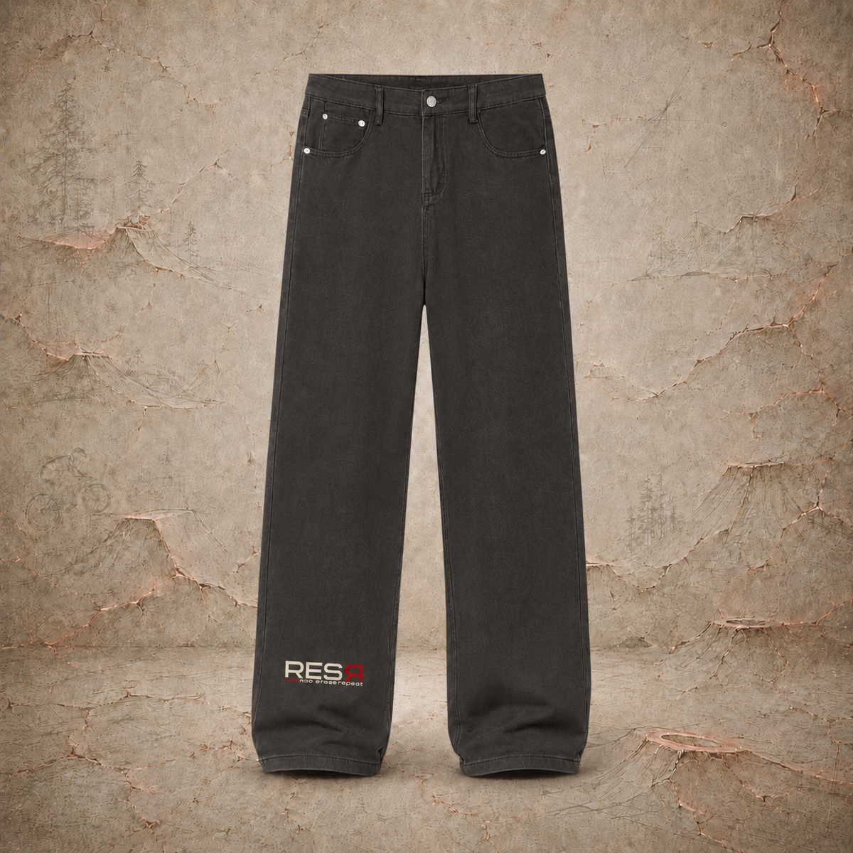 Basic Straight Leg Dunkel