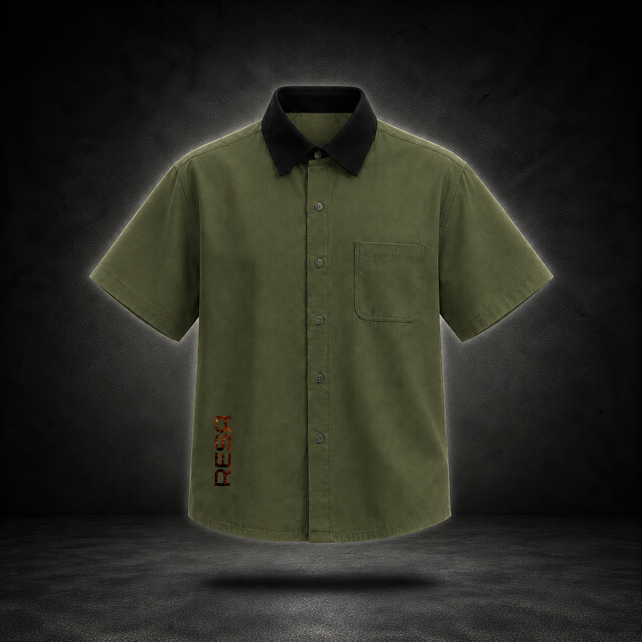 cooldown cotton shirt / olive