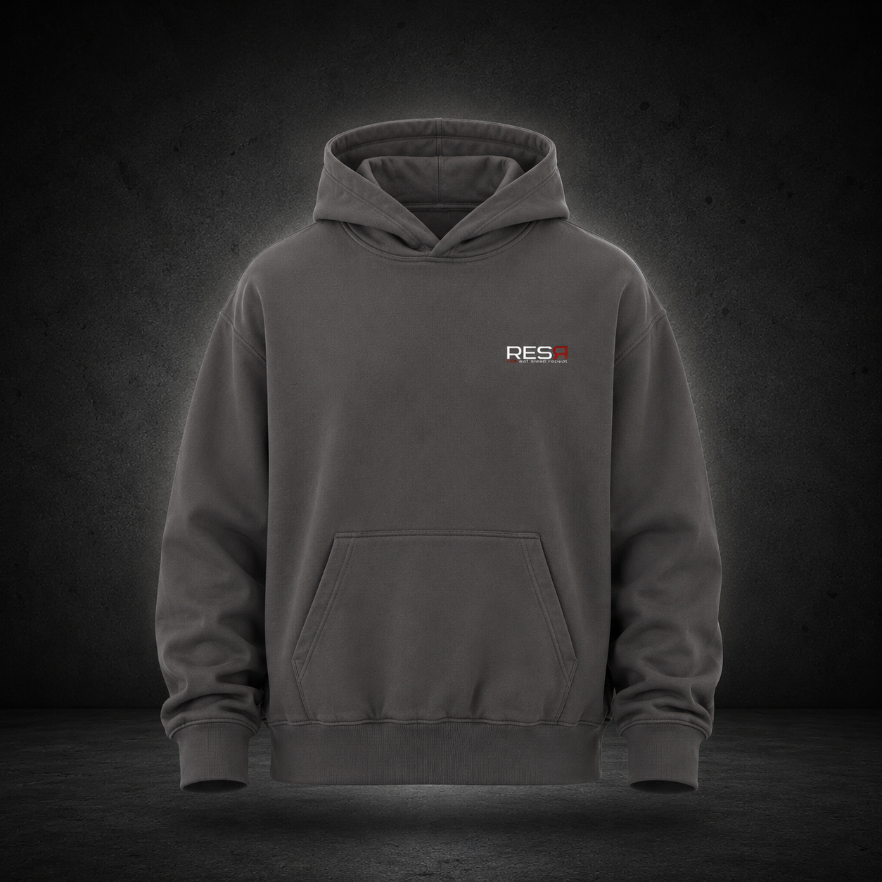 Anchor hoodie grey / small logo