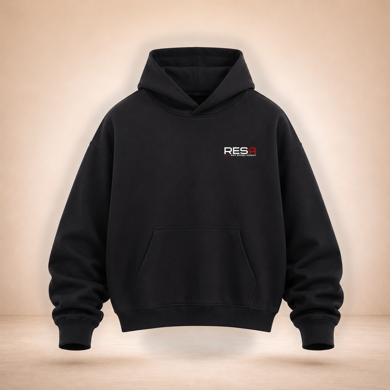 foundation hoodie black