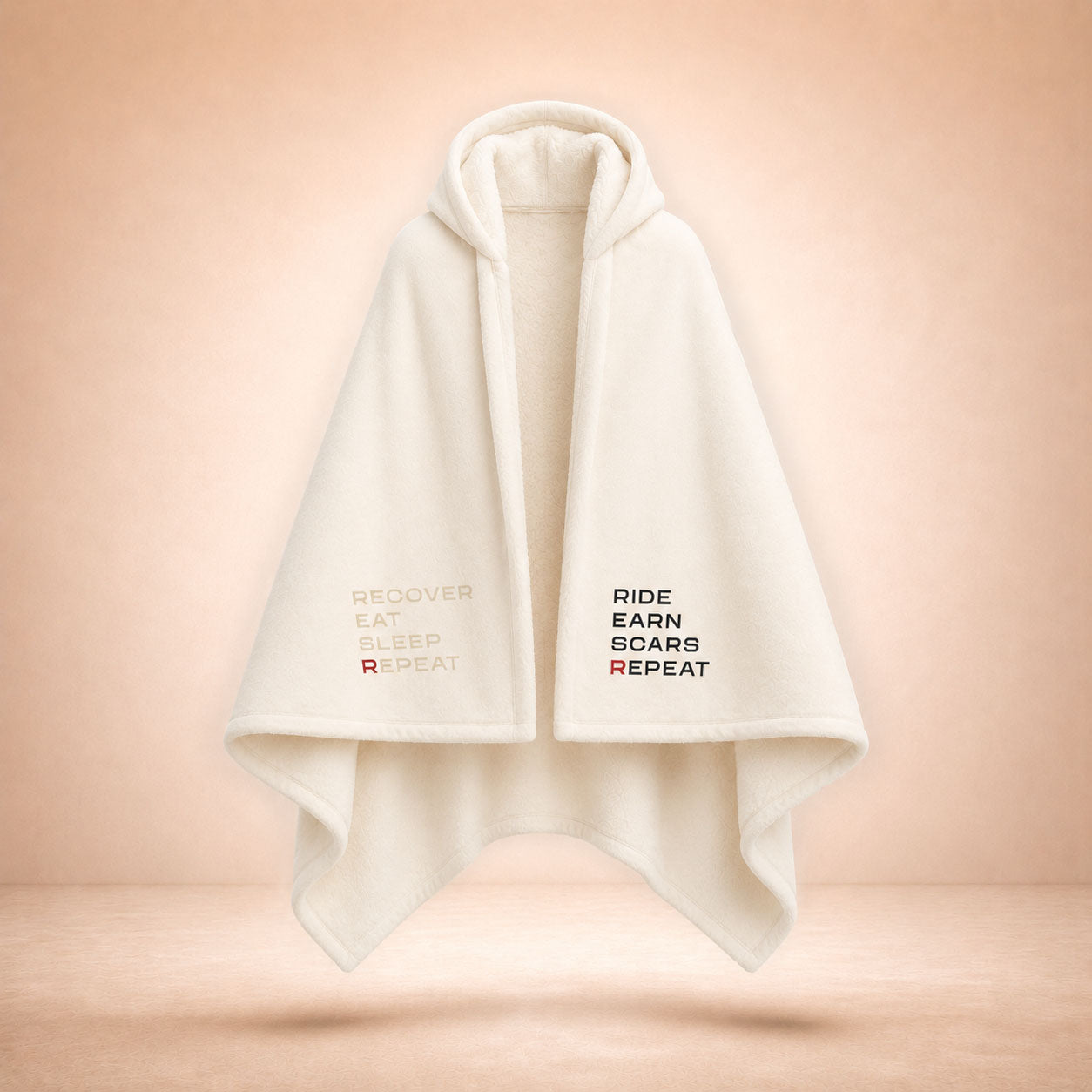 Soft Hooded Fleece Blanket
