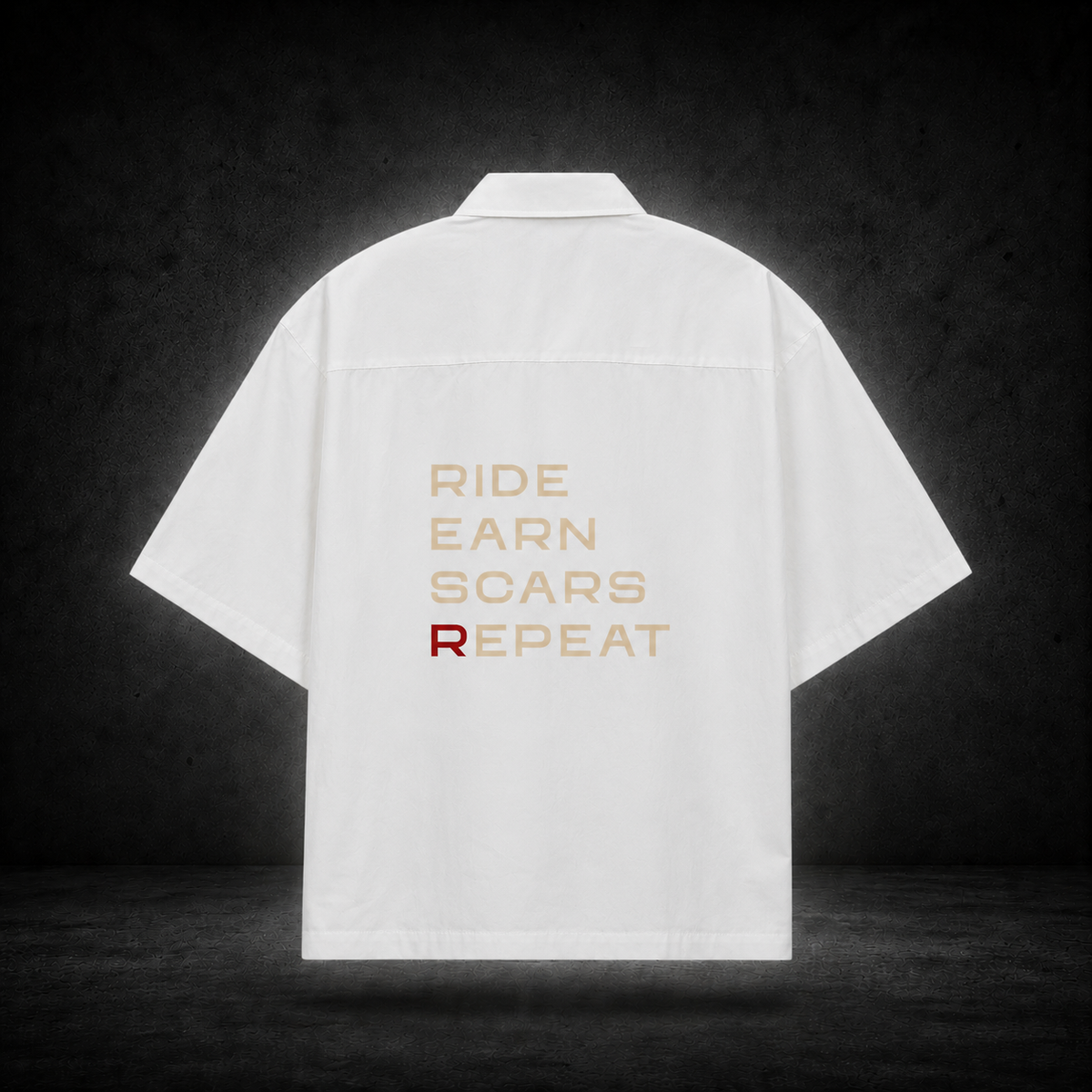 Cooldown sleaveshirt white