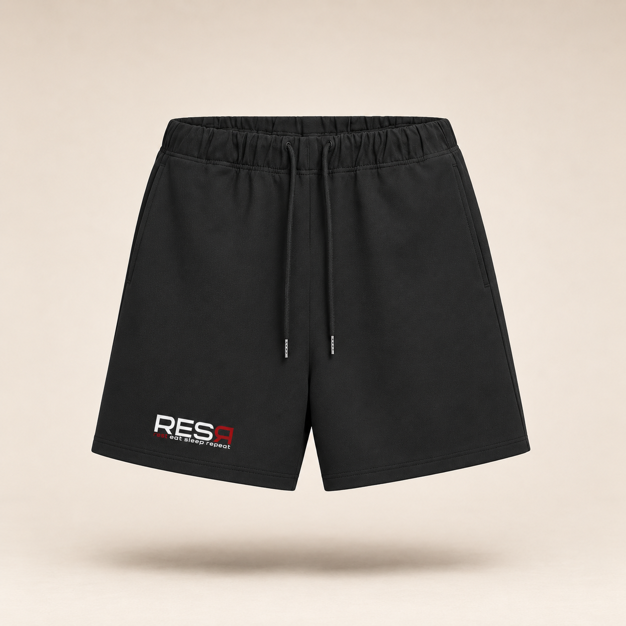 foundation sweatshorts black