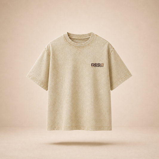 Next washed kids' T-shirt beige