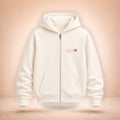 chillzone ziphoodie beige