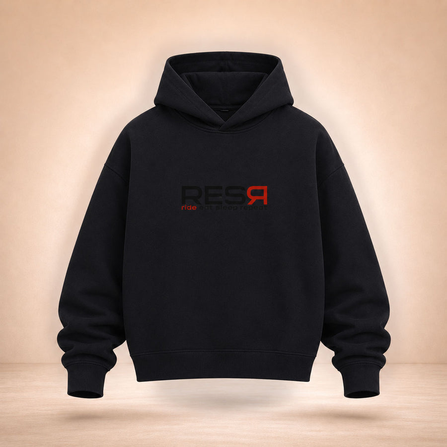 Chillzone pockethoodie black
