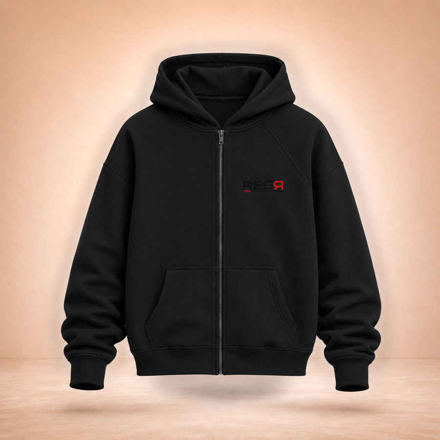 chillzone ziphoodie black
