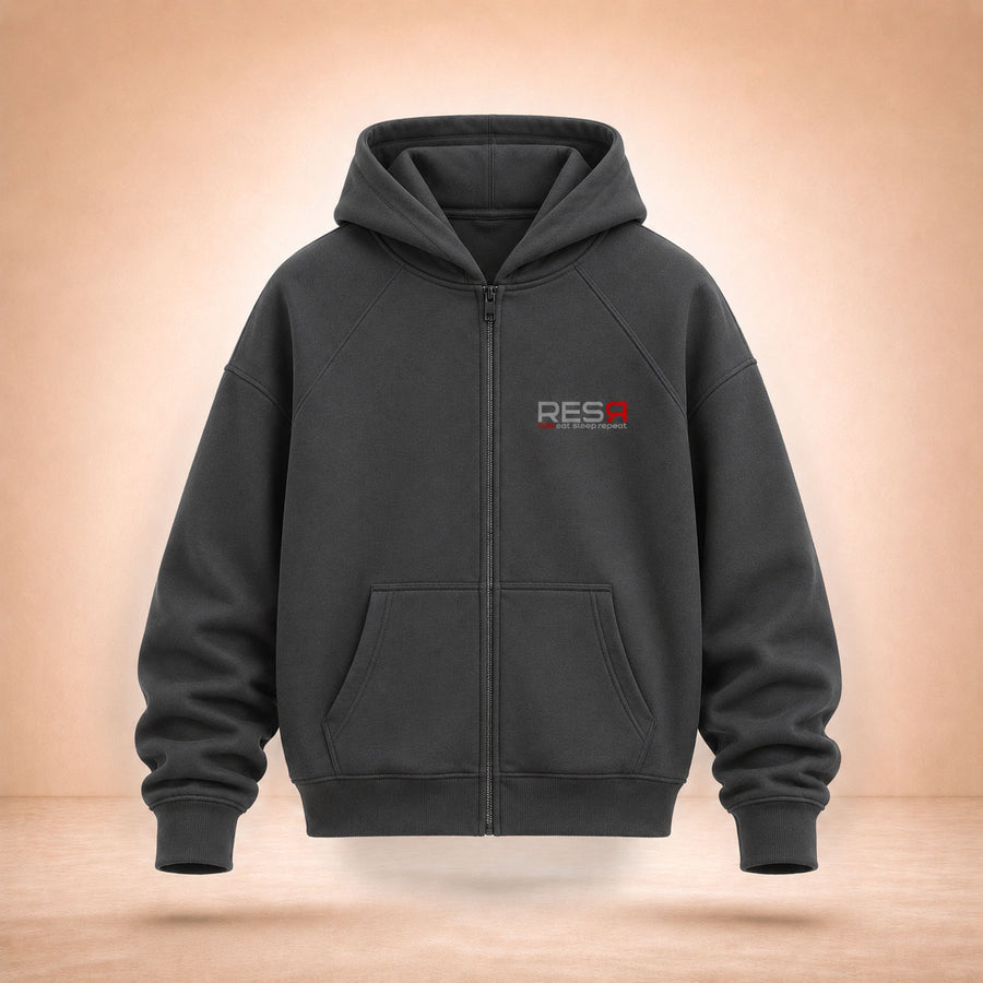 Chillzone ziphoodie grey