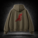 Signal BMX fleece hoodie