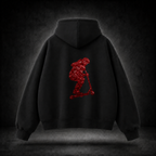 Signal scooter fleece hoodie
