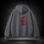 Signal scooter fleece hoodie