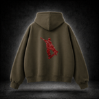 Signal skater fleece hoodie