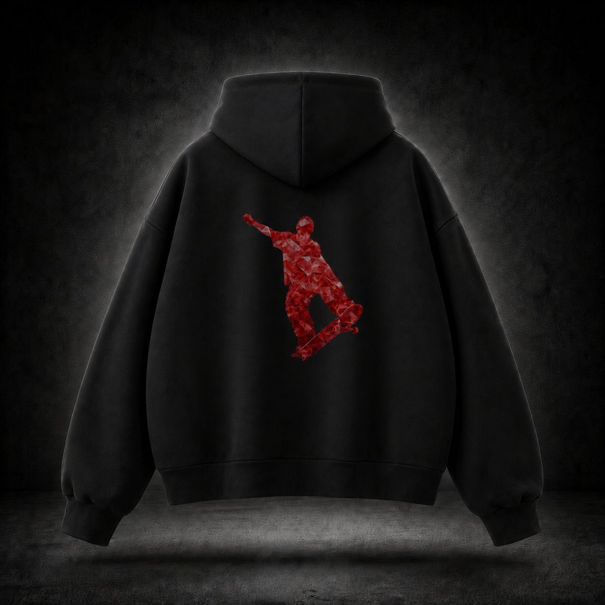 Signal skater fleece hoodie