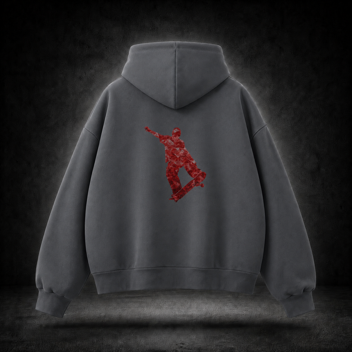 Signal skater fleece hoodie