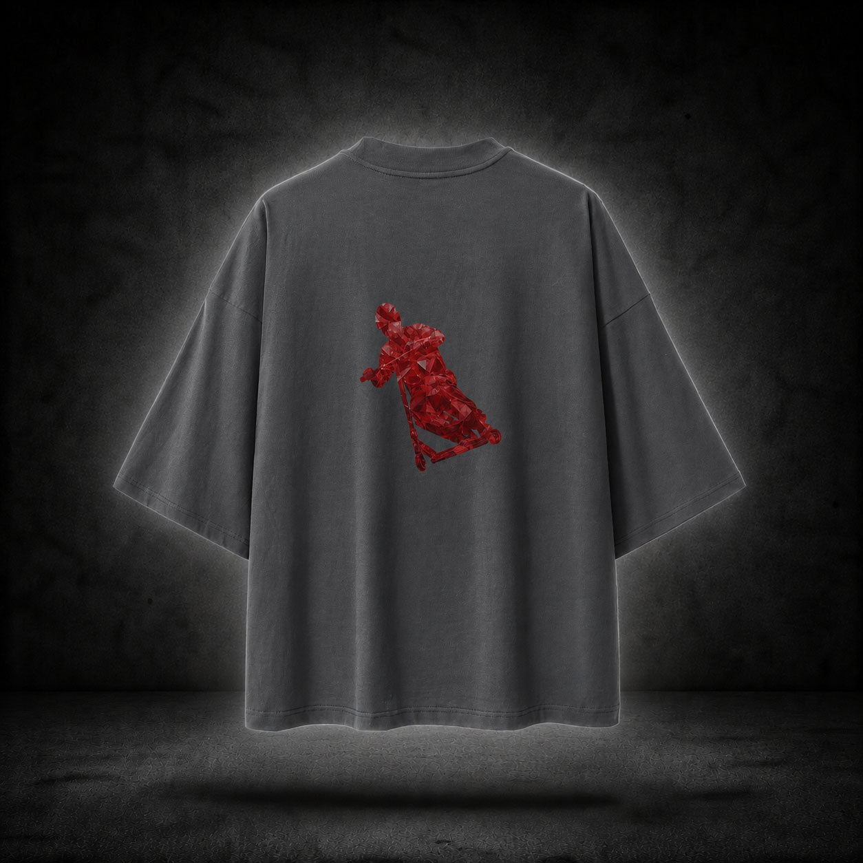 Signal scooter drop shoulder t-shirt