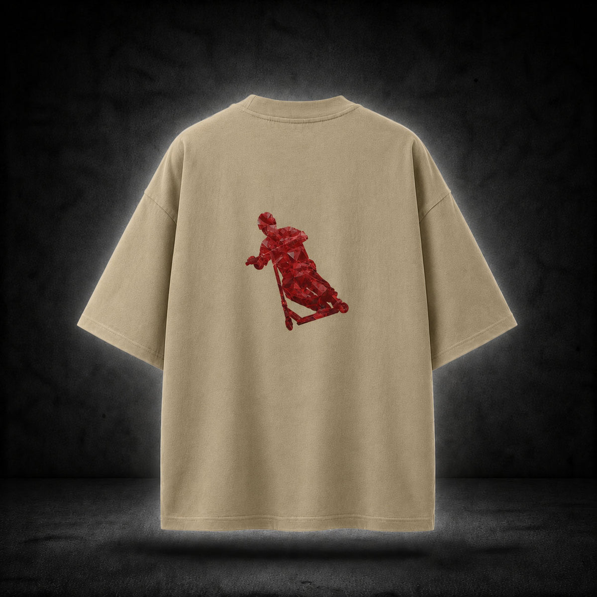 Signal scooter drop shoulder t-shirt