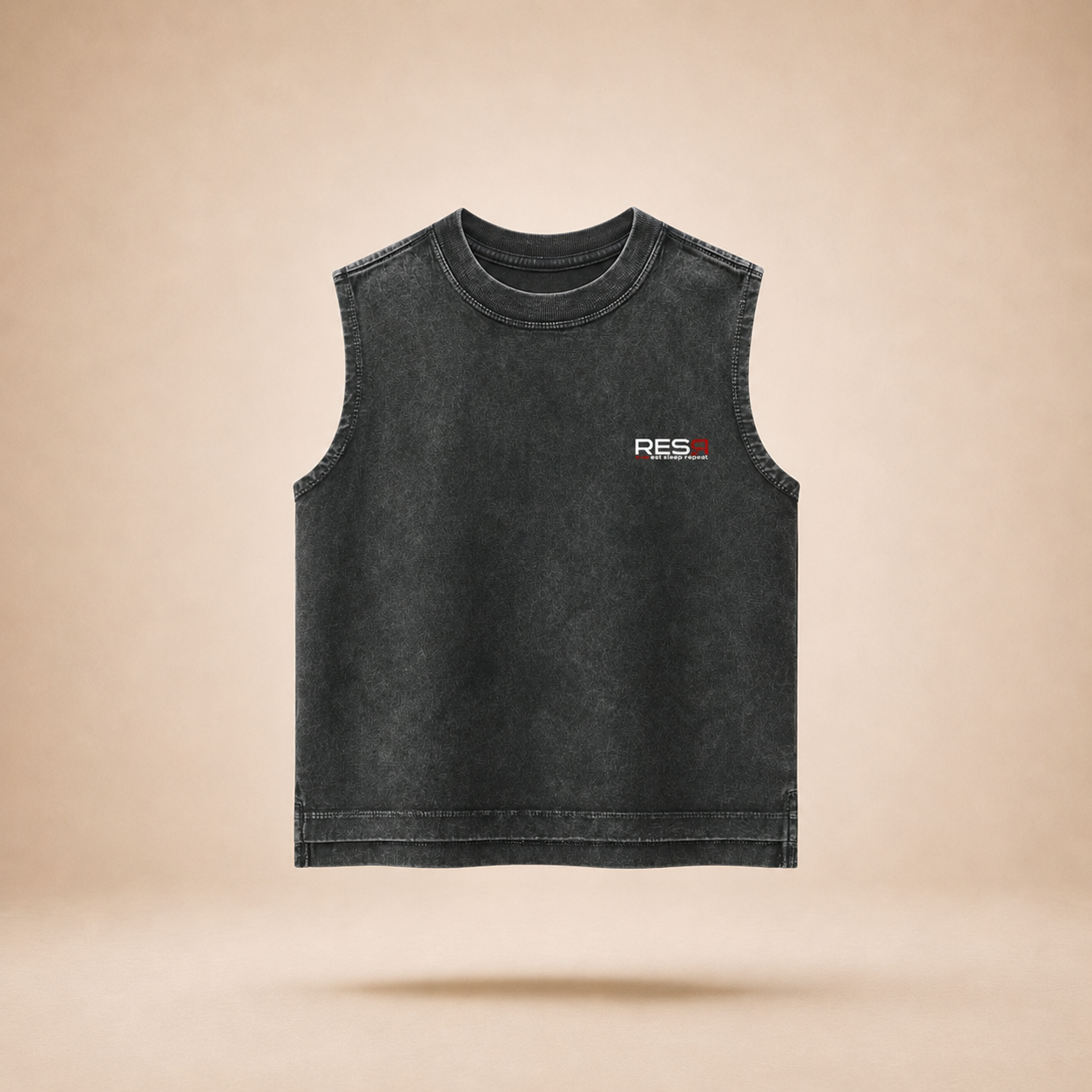 next tank top snow washed / grey