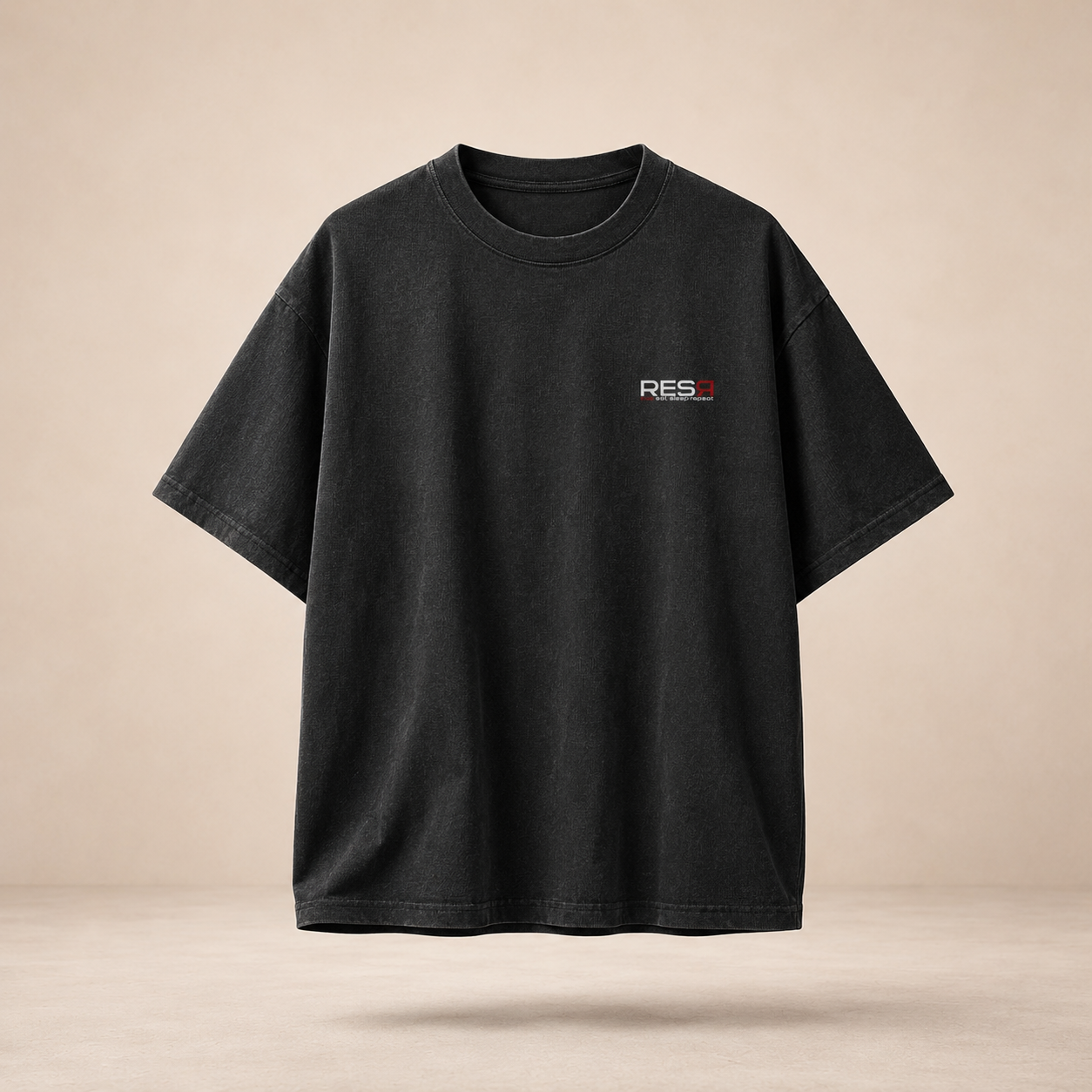 Foundation waffle knit t-Shirt