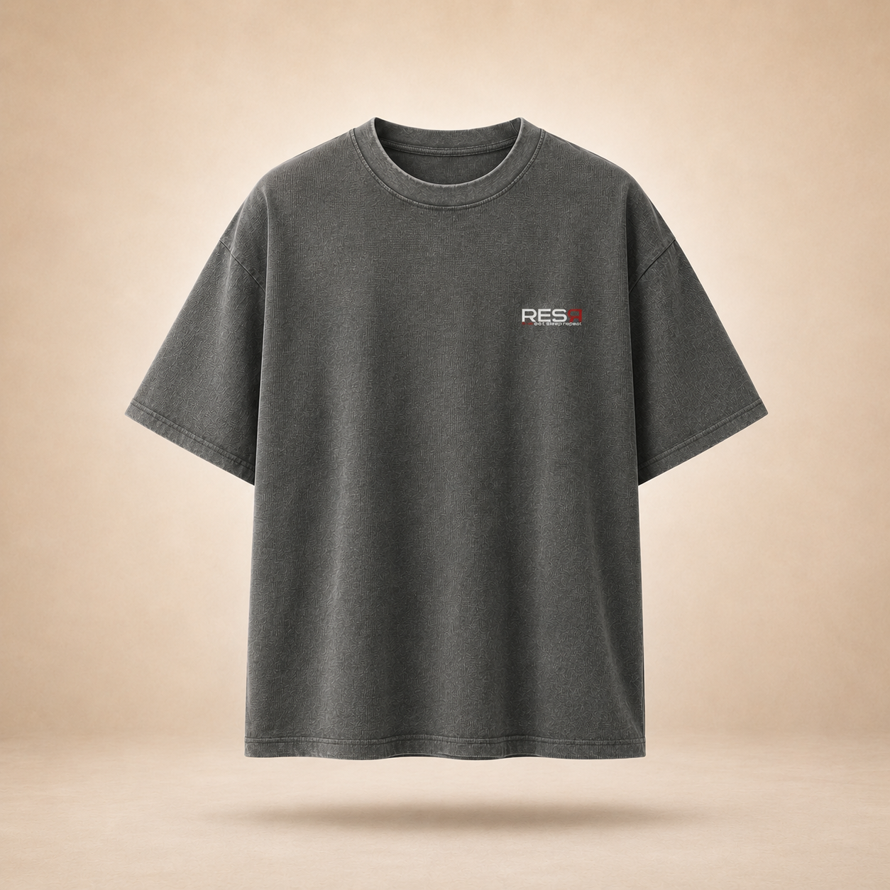 Foundation waffle knit t-Shirt