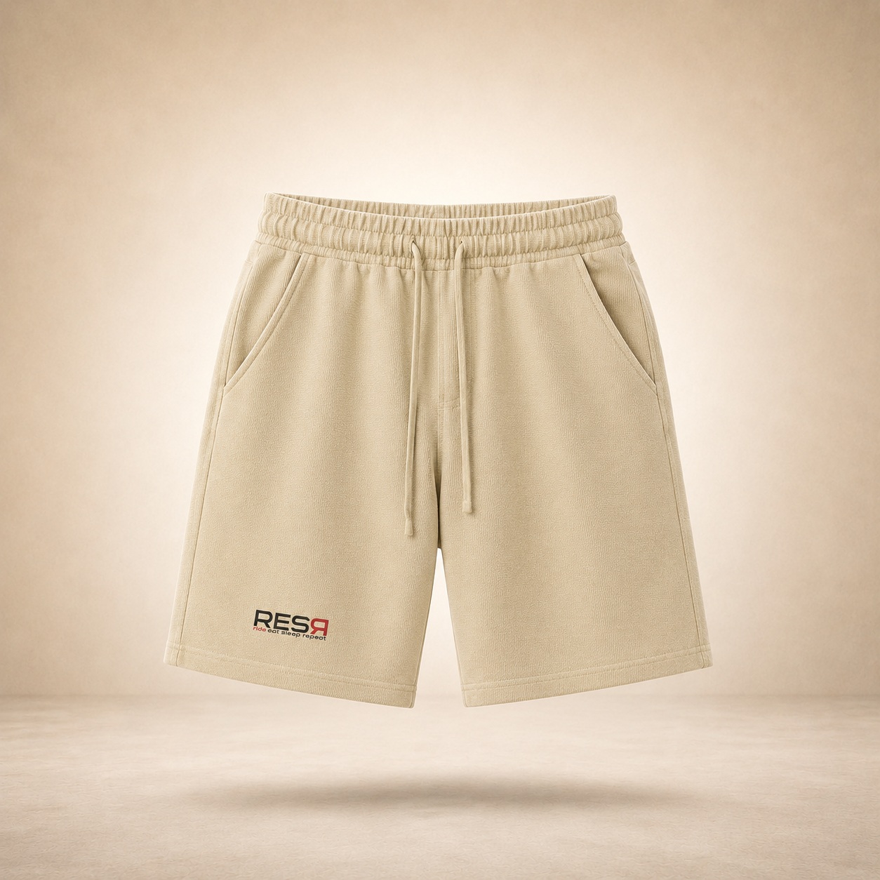 Foundation waffle knit shorts