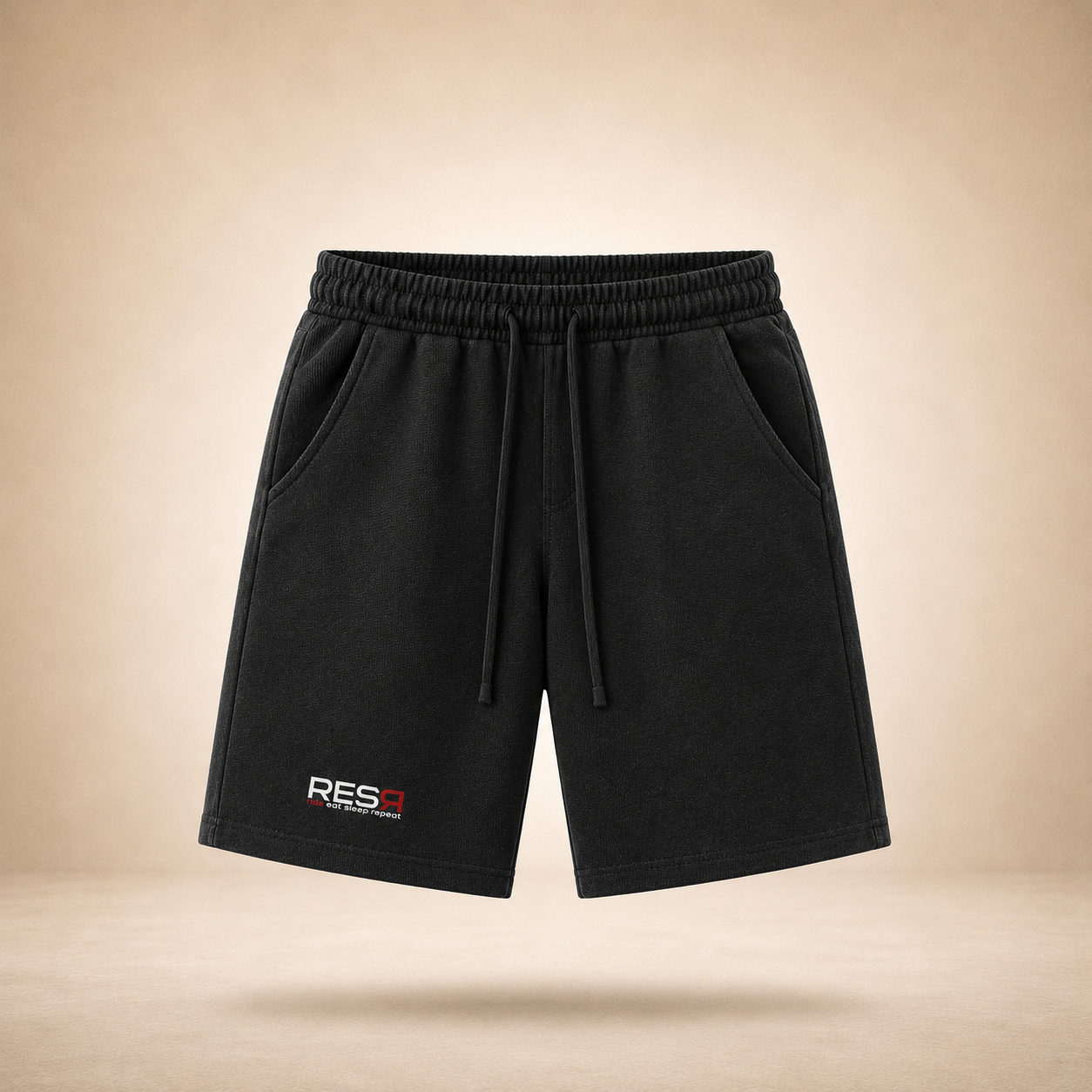 Foundation waffle knit shorts