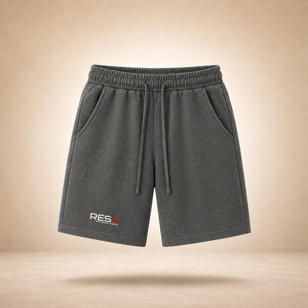 Foundation waffle knit shorts