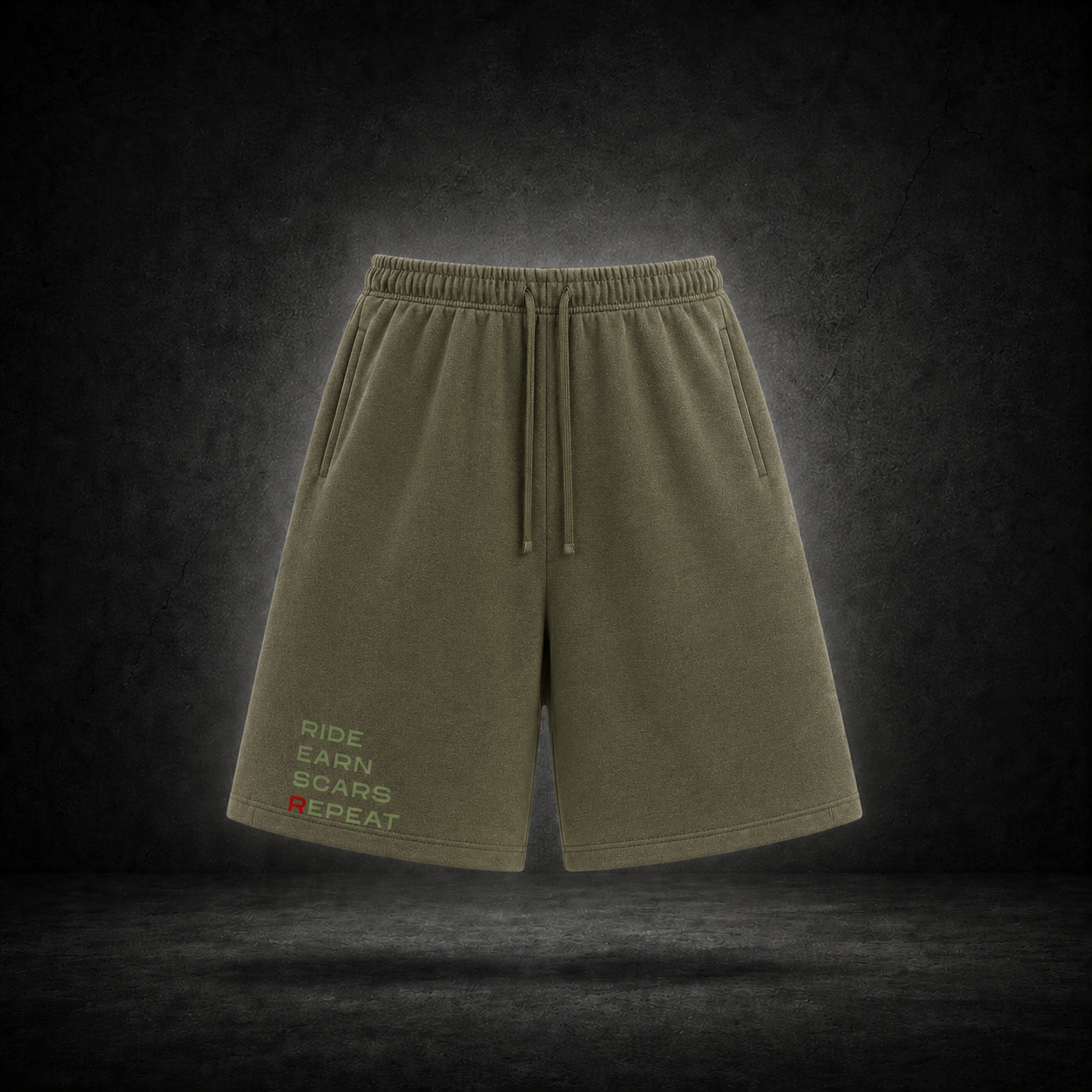 Cooldown waffleset green pants